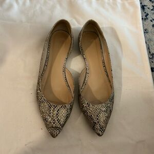 J.Crew slip on sparkle flats